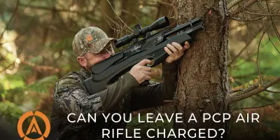 Can you leave a PCP air rifle charged?