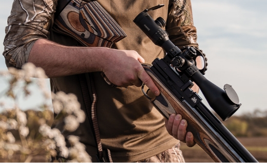 close up air rifle