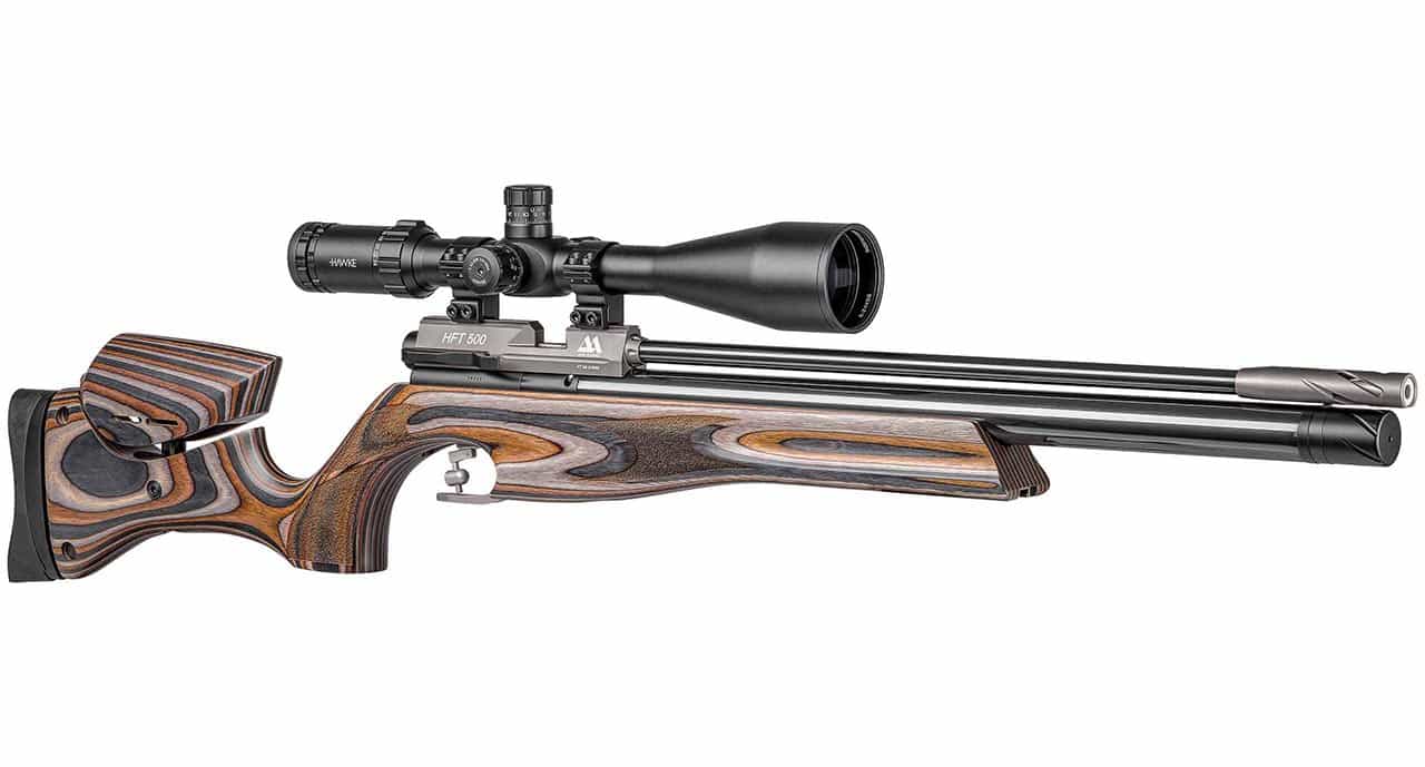 HFT 500 Hunter Field Target Rifle Angled