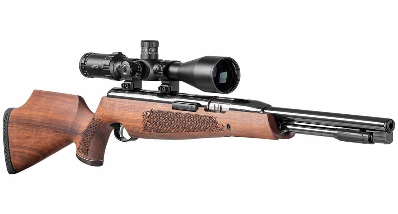 TX200 Hunter Carbine Spring Rifle Angled