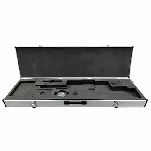 Aluminium & Black Panel Gun Case To Suit S510 Short With Silencer Inlay